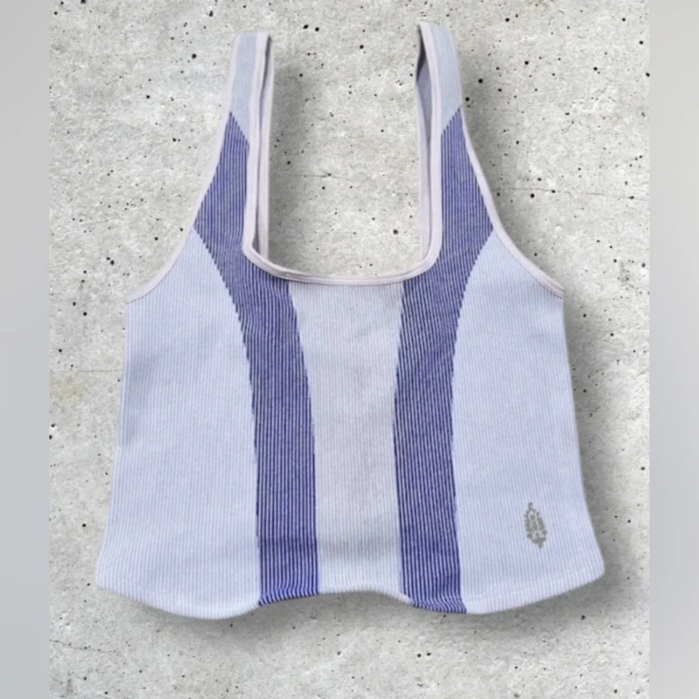 NWT Free People Upstart Square Neck Crop Tank